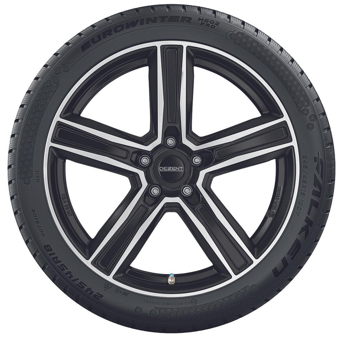 Kompletní zimní kolo Alcar – 18" KG dark